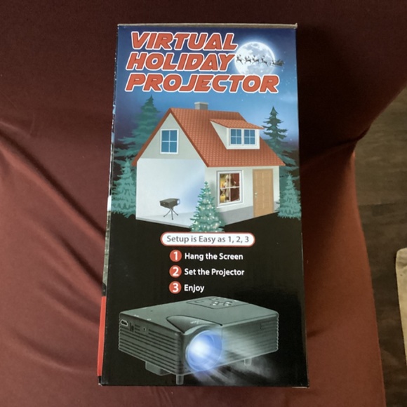 Virtual Holiday Projector Mr Christmas New In Box - Picture 6 of 11